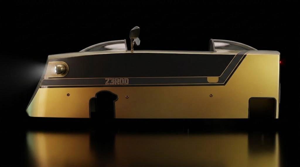 ZBROD Karosserie in der Seitenansicht — Solid Gold
